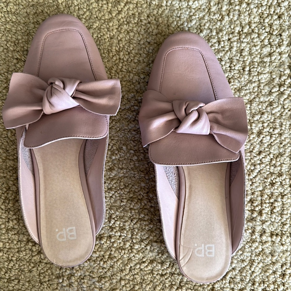 BP rose pink loafers